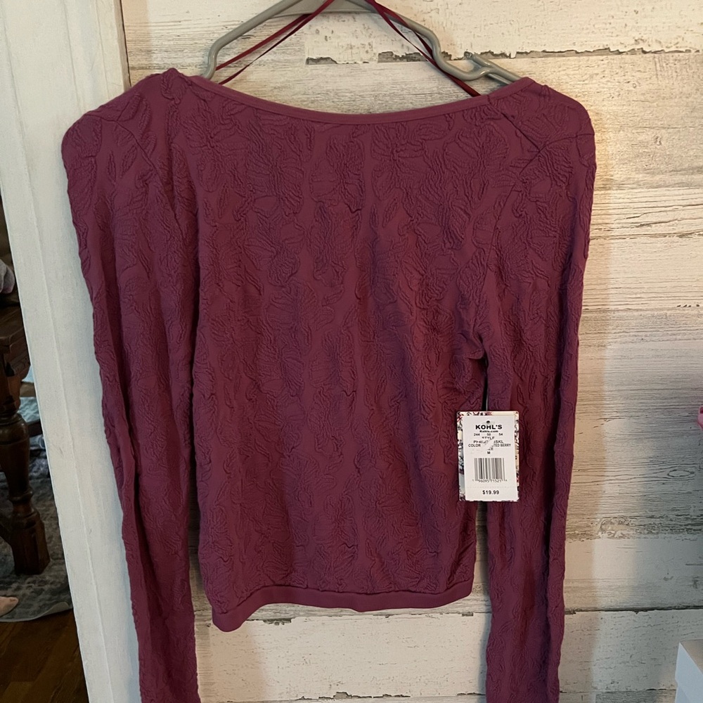 Pink Republic Purple Long Sleeve Tee